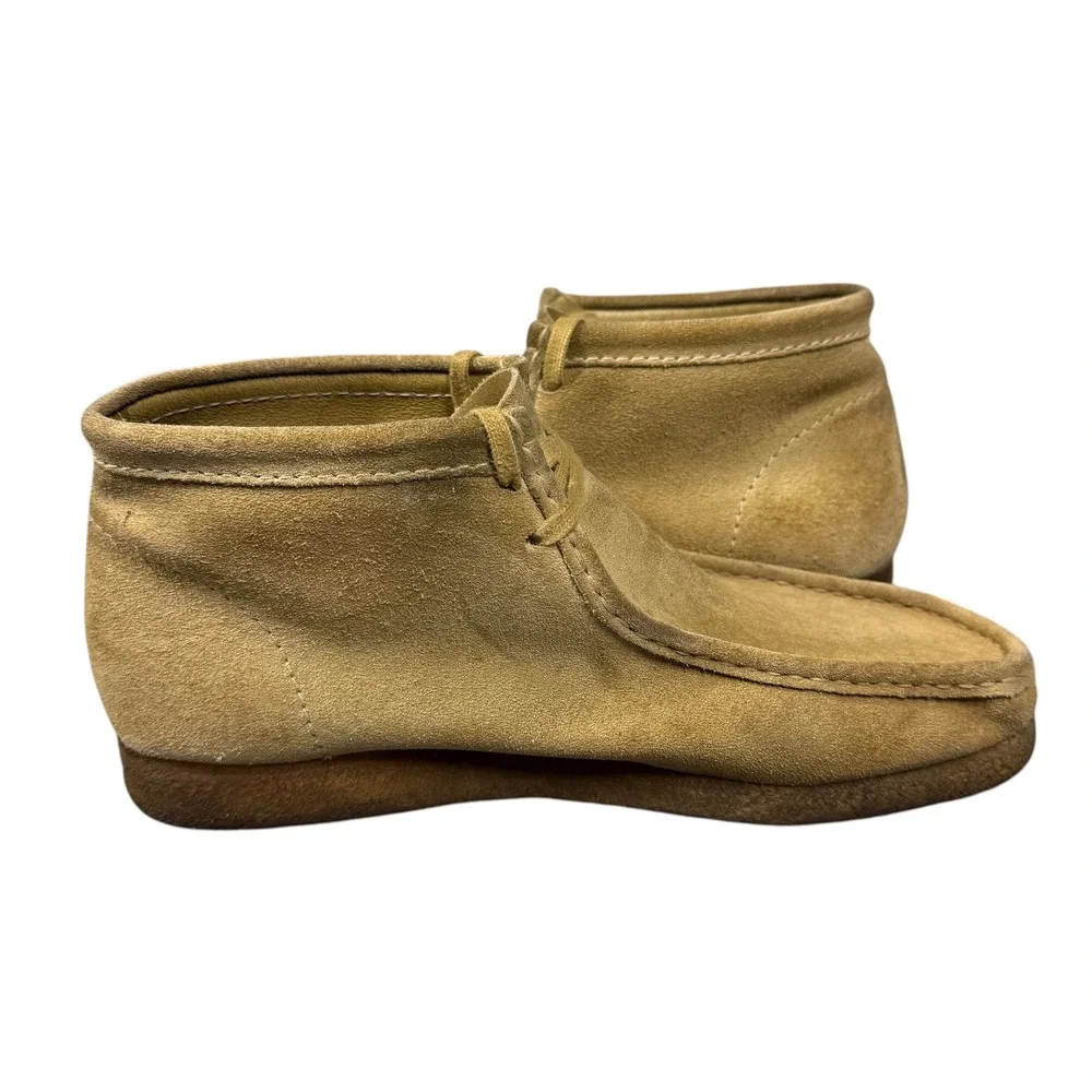 Clarks Originals Wallabee Shoes Men 13 Maple Suede Moc Toe Crepe Sole Chukka